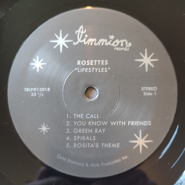 Rosettes - Lifestyles | Timmion Records (TR-12108) - 3 Rosettes - Lifestyles | Timmion Records (TR-12108) - 3
