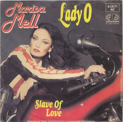 Marisa Mell - Lady O / Slave Of Love | Jupiter Records (6.13171)