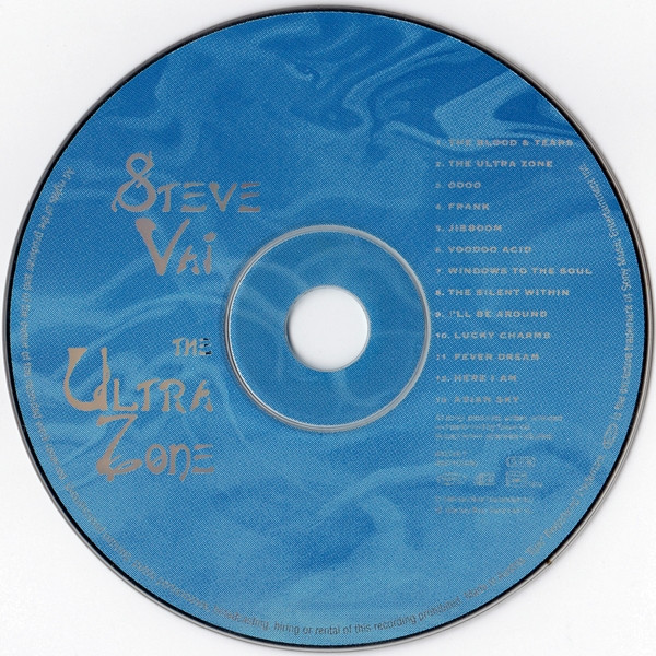Steve Vai - The Ultra Zone | Epic (EPC 494745 2) - 3