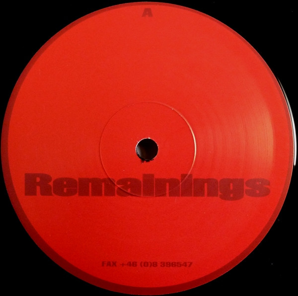 Adam Beyer - Remainings | Code Red (CODE RED 03)