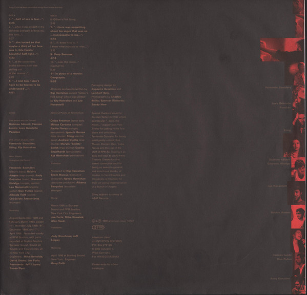 Kip Hanrahan - Tenderness | American Clavé (AMCL 1016 1 TS) - 3 Kip Hanrahan - Tenderness | American Clavé (AMCL 1016 1 TS) - 3