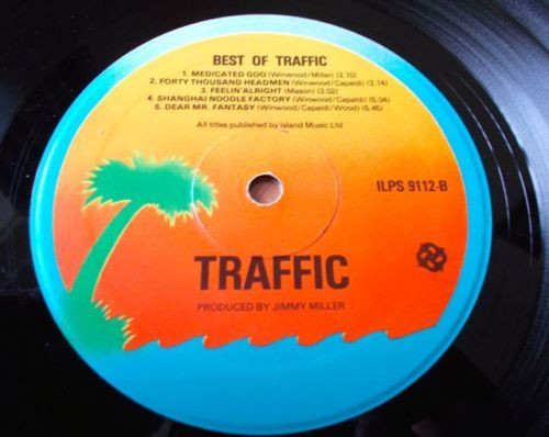 Traffic - Best Of Traffic | Island Records (ILPS 9112) - 4