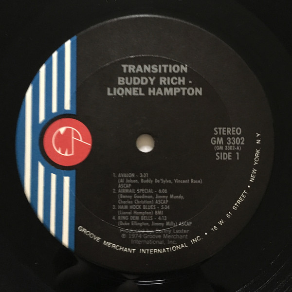 Buddy Rich , Lionel Hampton - Transition | Groove Merchant (GM3302) - 4 Buddy Rich , Lionel Hampton - Transition | Groove Merchant (GM3302) - 4