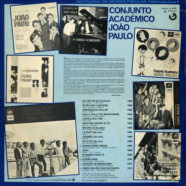 Conjunto Académico João Paulo - Conjunto Académico João Paulo | Valentim De Carvalho (1VCLP 10.005) - 2