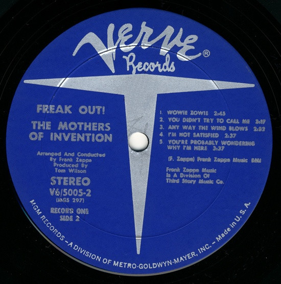 The Mothers - Freak Out! | Verve Records (V6-5005-2) - 4 The Mothers - Freak Out! | Verve Records (V6-5005-2) - 4
