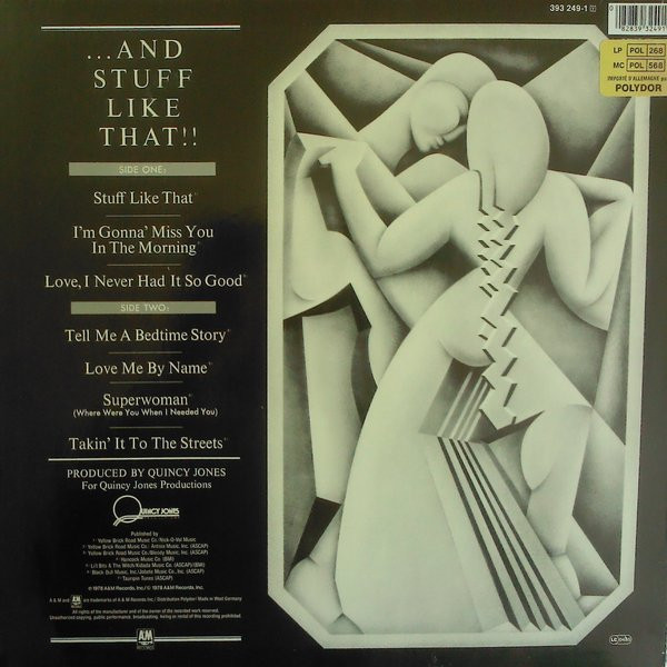 Quincy Jones - Sounds ... And Stuff Like That!! | A&M Records (393 249-1) - 2