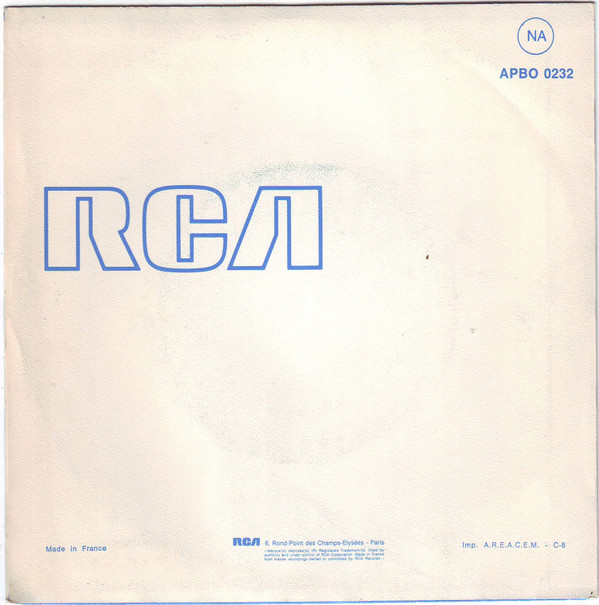 The Hues Corporation - Rock The Boat | RCA Victor (APBO 0232) - 2