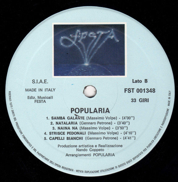 Popularia - Popularia | Edizioni Musicali Festa (FST 001348) - 4