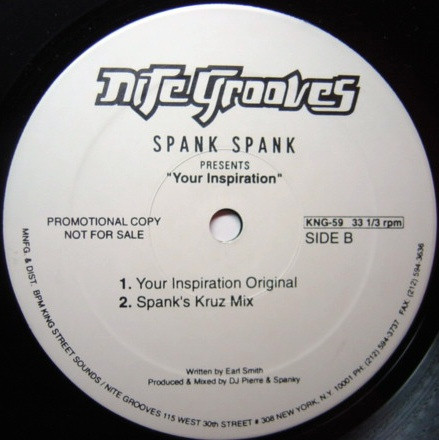 Spank Spank - Your Inspiration | Nite Grooves (KNG-59) - 2