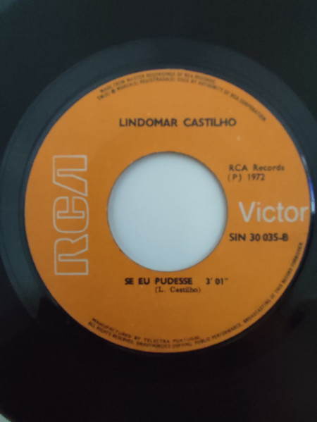 Lindomar Castilho - Coração Vagabundo / Se Eu Pudesse | RCA Victor (Single 30 035) - 4