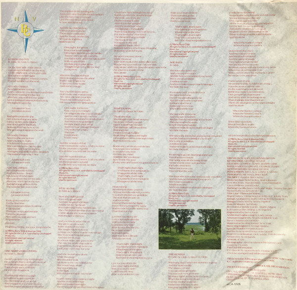 Barry Gibb - Now Voyager [Vinyl] | MCA Records (MCA-5506) - 3