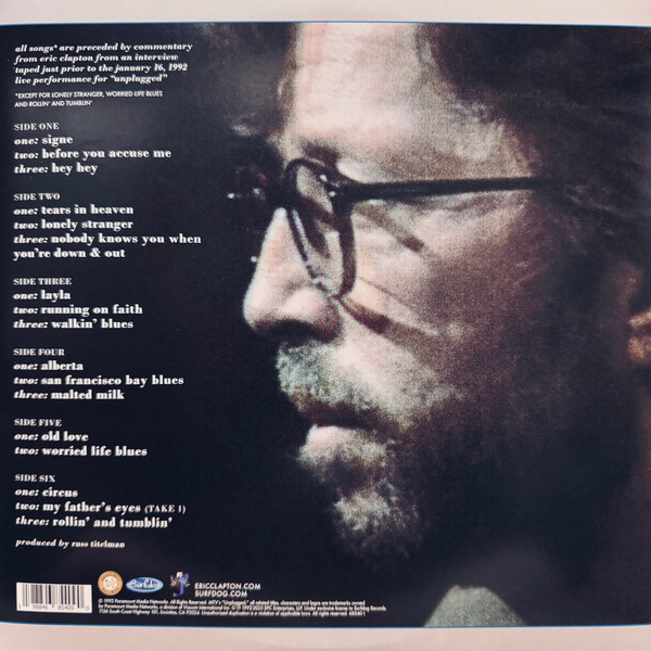 Eric Clapton - Unplugged: Enhanced Edition | Bushbranch Records (68540-1) - 2 Eric Clapton - Unplugged: Enhanced Edition | Bushbranch Records (68540-1) - 2