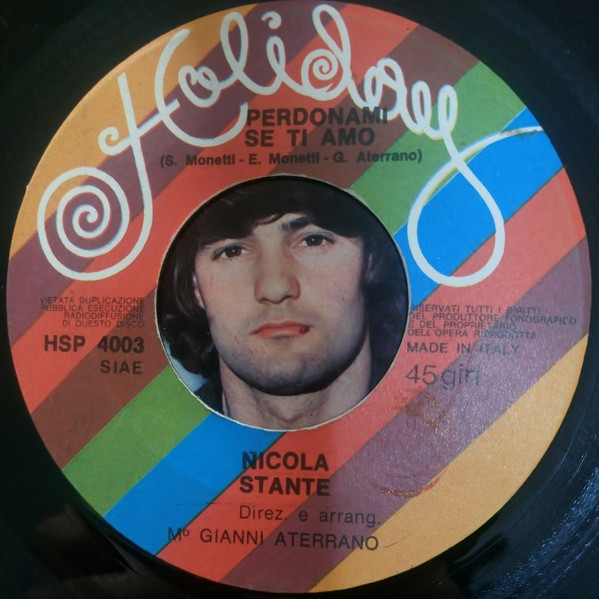 Nicola Stante - Perdonami Se Ti Amo | Holiday (HSP 4003) - 3