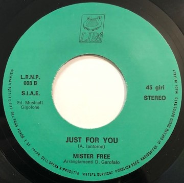 Mister Free - My Life / Just For You | Lira (L.R.N.P. 008) - 3