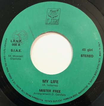 Mister Free - My Life / Just For You | Lira (L.R.N.P. 008) - 4