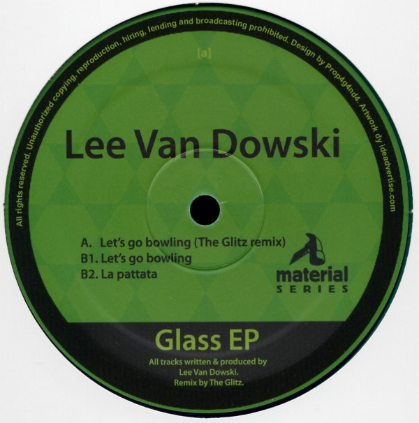 Lee Van Dowski - Glass EP | Material Series (material013)