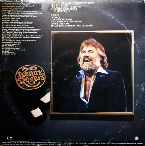 Kenny Rogers - Ten Years Of Gold | United Artists Records (UA-LA835-H) - 2 Kenny Rogers - Ten Years Of Gold | United Artists Records (UA-LA835-H) - 2