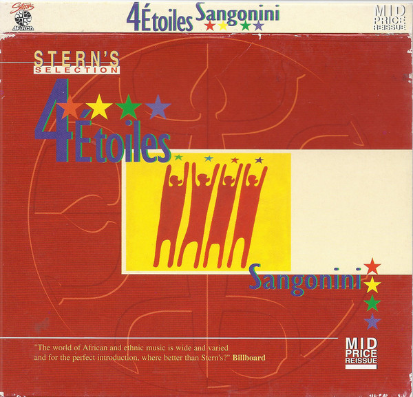 Quatre Etoiles - Sangonini | Stern's Africa (STCD 1049)