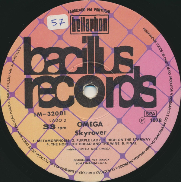 Omega - Skyrover | Bacillus Records (IM - 32001) - main