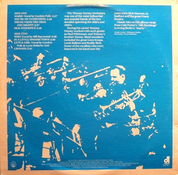 Tommy Dorsey And His Orchestra - Sentimental Gentleman | Accord (SJA 7917) - 2