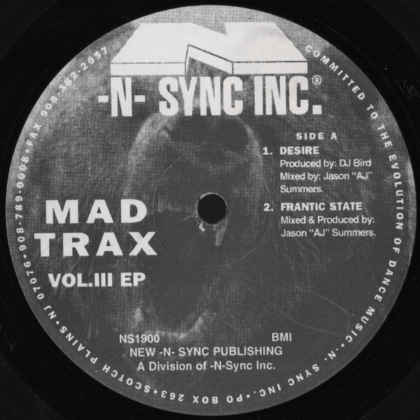 Mad Trax Vol. III EP