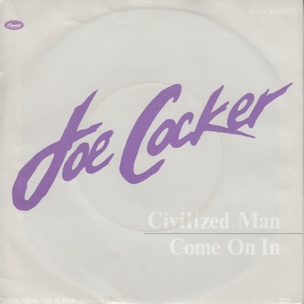 Joe Cocker - Civilized Man / Come On In | Capitol Records (1C 006-2001477) - 2 Joe Cocker - Civilized Man / Come On In | Capitol Records (1C 006-2001477) - 2