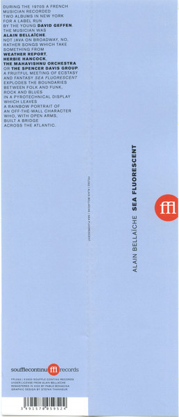 Alain Bellaïche - Sea Fluorescent | SouffleContinu Records (FFL063) - 4 Alain Bellaïche - Sea Fluorescent | SouffleContinu Records (FFL063) - 4
