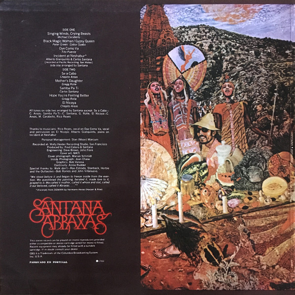 Santana - Abraxas | CBS (64087) - 2 Santana - Abraxas | CBS (64087) - 2