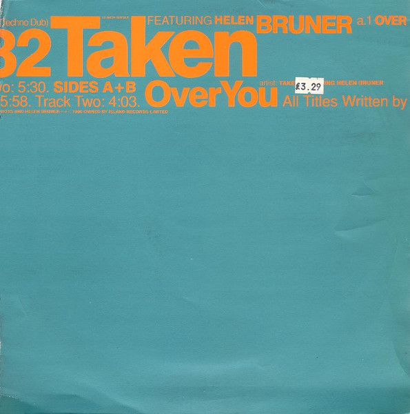 Taken Featuring Helen Bruner - Over You | 4th & Broadway (12 BRW 182) - main