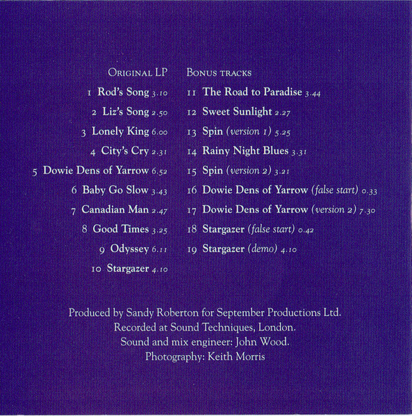 Shelagh McDonald - Stargazer | Talking Elephant Records (tecd379) - 4 Shelagh McDonald - Stargazer | Talking Elephant Records (tecd379) - 4