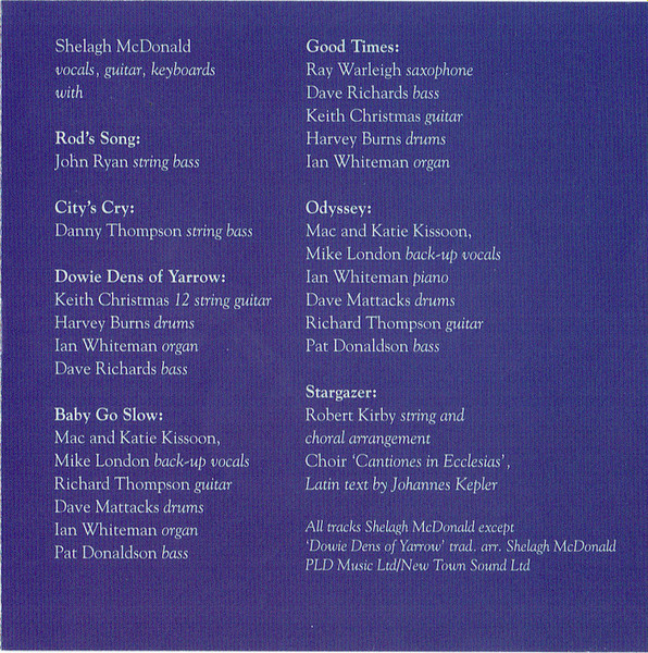 Shelagh McDonald - Stargazer | Talking Elephant Records (tecd379) - 3 Shelagh McDonald - Stargazer | Talking Elephant Records (tecd379) - 3