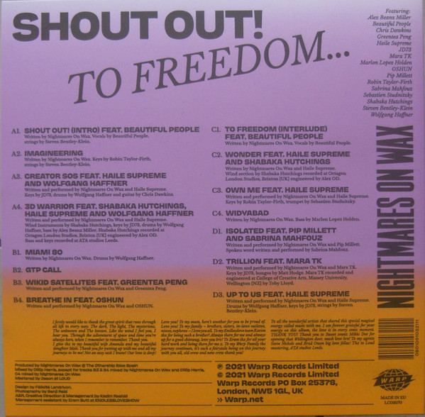 Nightmares On Wax - Shout Out! To Freedom... | Warp Records (WARPLP321)