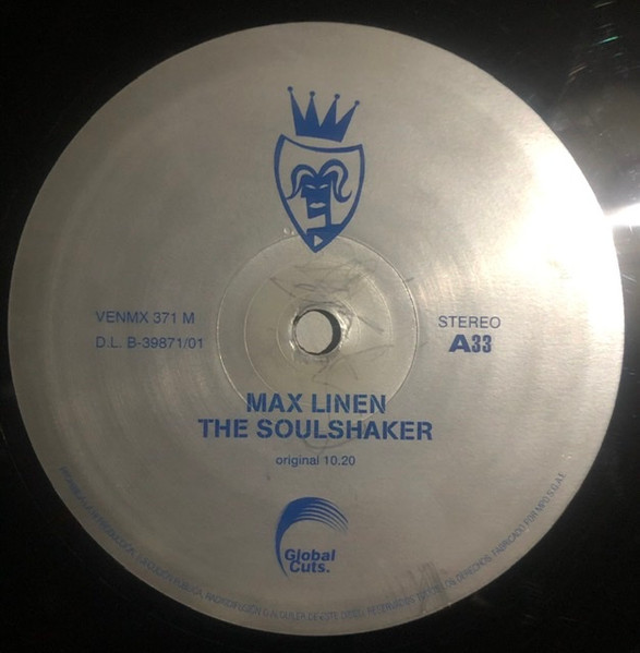 Max Linen - The Soulshaker | Vendetta Records (VENMX 371 M) - 2