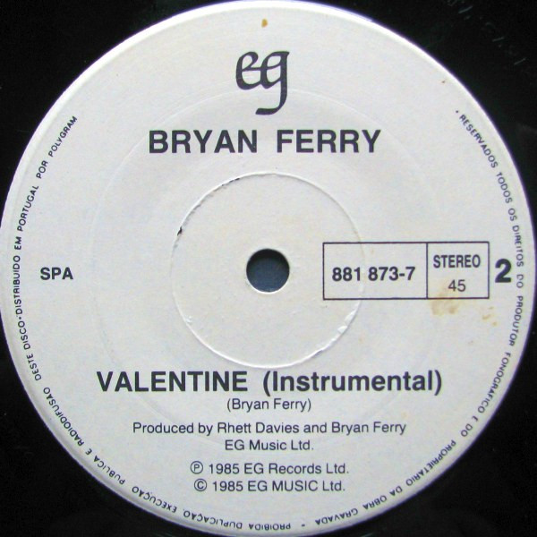 Bryan Ferry - Slave To Love | EG (881 873-7) - 4