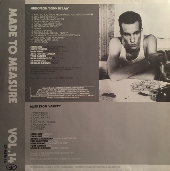 John Lurie - Down By Law | Crammed Discs (MTM 14) - 2 John Lurie - Down By Law | Crammed Discs (MTM 14) - 2