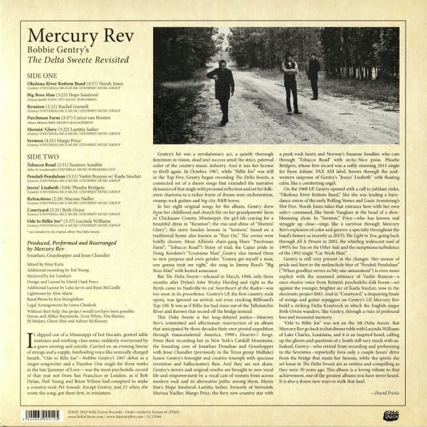 Mercury Rev - Bobbie Gentry's The Delta Sweete Revisited | Bella Union (BELLA852V) - 2