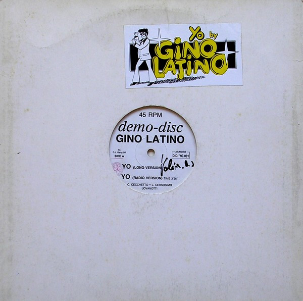 Gino Latino - Yo | Demo-Disc (D.D. YO.001) - main