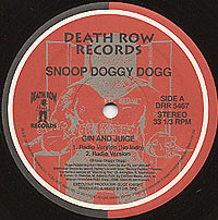 Snoop Dogg - Gin And Juice | Death Row Records (DRR 5467) - 2