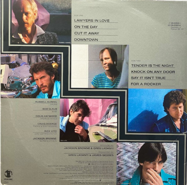 Jackson Browne - Lawyers In Love | Asylum Records (96-0268-1) - 2 Jackson Browne - Lawyers In Love | Asylum Records (96-0268-1) - 2