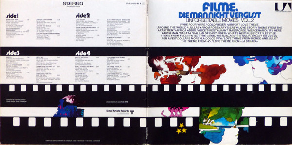 Various - Filme, Die Man Nicht Vergisst - Unforgettable Movies Vol.2 | United Artists Records (UAS 29 179/80 X) - 4