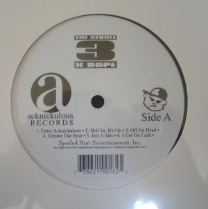 Three Times Dope - The Sequel | Acknickulous Records (38621-9018-1)