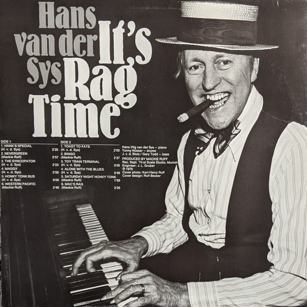 Hans van der Sys - It's Rag Time | Bella Musica (BM LP 3021) - 2 Hans van der Sys - It's Rag Time | Bella Musica (BM LP 3021) - 2