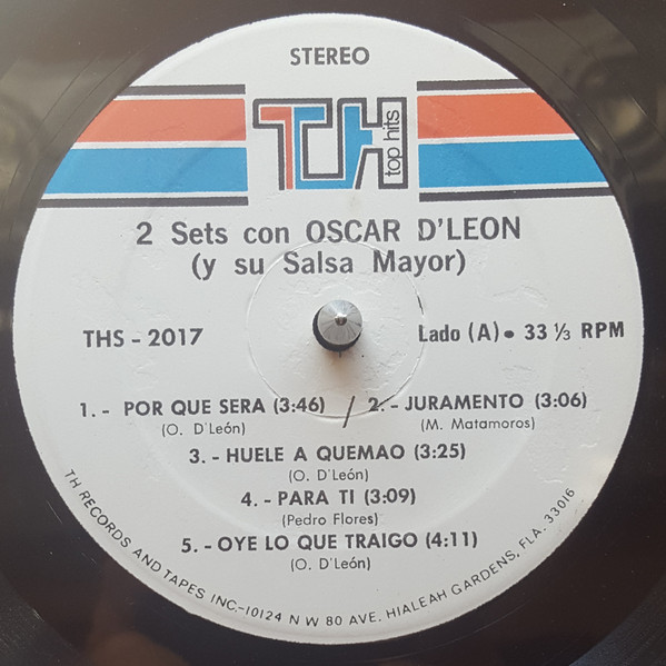 Oscar D'Leon Y Su Salsa Mayor Cantan Oscar D' León Y Leo Pacheco - 2 Sets Con Oscar | Top Hits (THS-2017) - 3