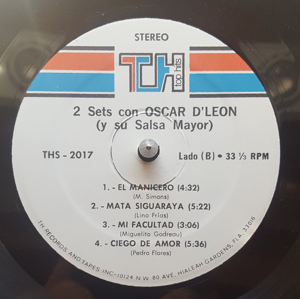 Oscar D'Leon Y Su Salsa Mayor Cantan Oscar D' León Y Leo Pacheco - 2 Sets Con Oscar | Top Hits (THS-2017) - 4