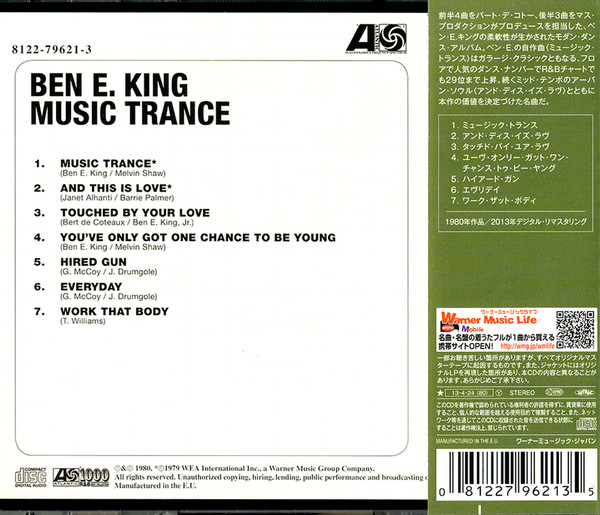 Ben E. King - Music Trance | Atlantic (8122-79621-3) - 2