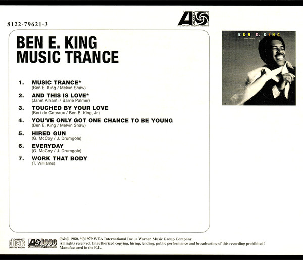Ben E. King - Music Trance | Atlantic (8122-79621-3) - 4