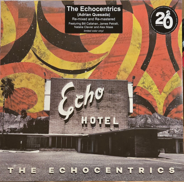 The Echocentrics , Adrian Quesada - Echo Hotel (Special 2025 Edition - Gray Vinyl) [Vinyl] | Nacional Records (NCL24002) - 2