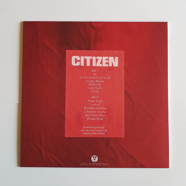 CitiZen - As You Please | Run For Cover Records (RFC162) - 2 CitiZen - As You Please | Run For Cover Records (RFC162) - 2