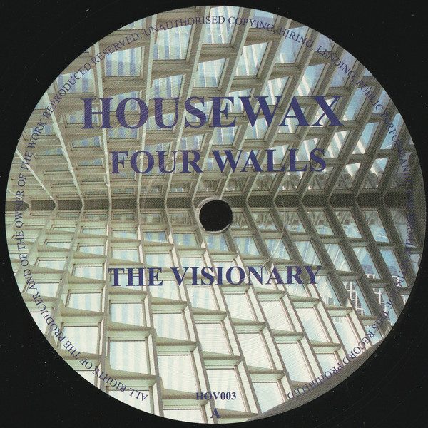 Four Walls - The Visionary | Housewax (HOV003) - main