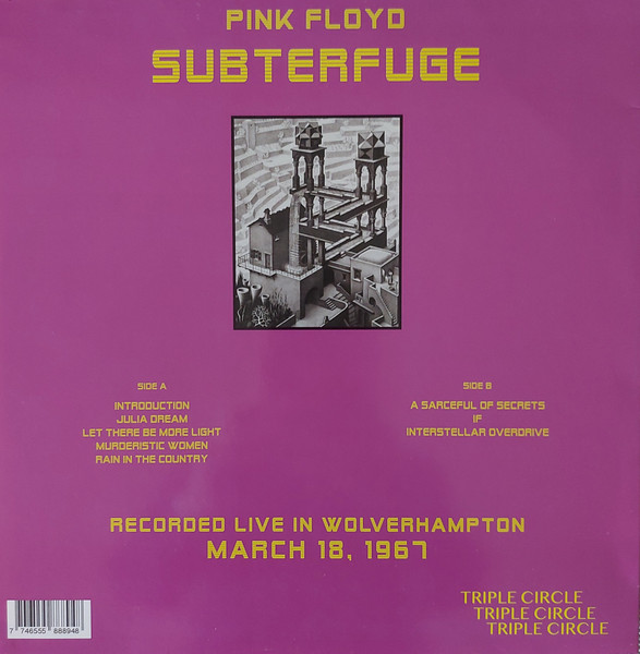 Pink Floyd - Subterfuge - Recorded Live In Wolverhampton March 18, 1967 | Triple Circle (SETI 33) - 2 Pink Floyd - Subterfuge - Recorded Live In Wolverhampton March 18, 1967 | Triple Circle (SETI 33) - 2